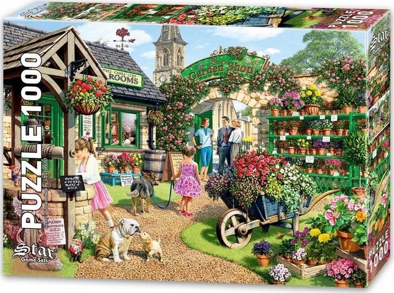 Puzzle Star Magazinul lui Glenny Garden - 1 000 piese