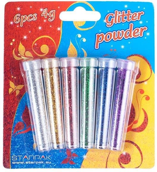 Starpak Loose glitter 6 culori 4g - 266322