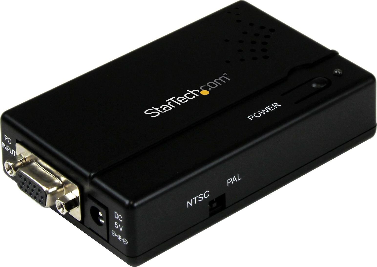 StarTech Composite Video - S-Video - Adaptor AV D-Sub (VGA) negru (VGA2VID)