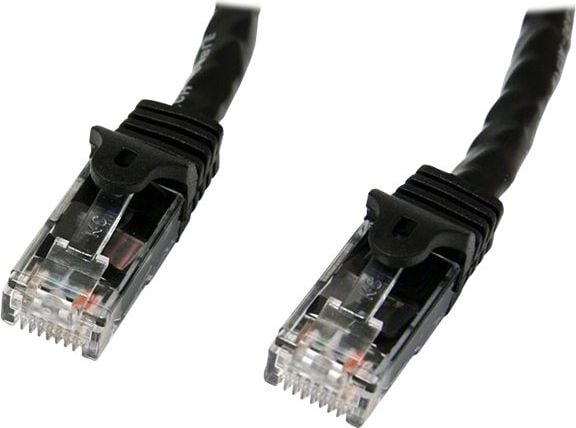 Cablu startech Kabel Rj45 1m, Cat6, negru (N6PATC1MBK)
