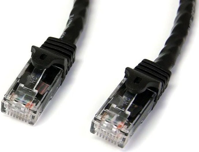 Cablu startech Kabel Rj45, CAT6, 5m, negru (N6PATC5MBK)