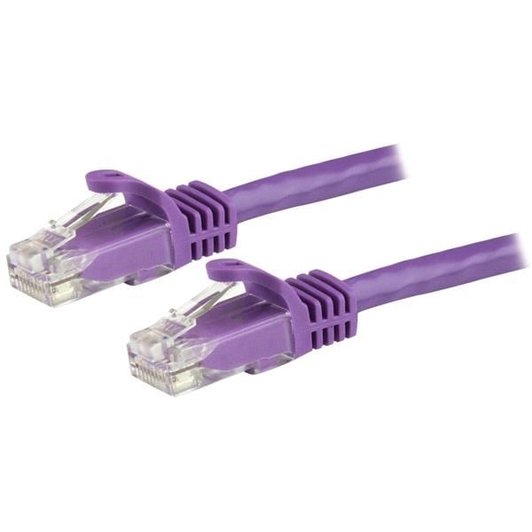 Cablu startech CAT6 cablu patch, 10m, purpuriu (N6PATC10MPL)