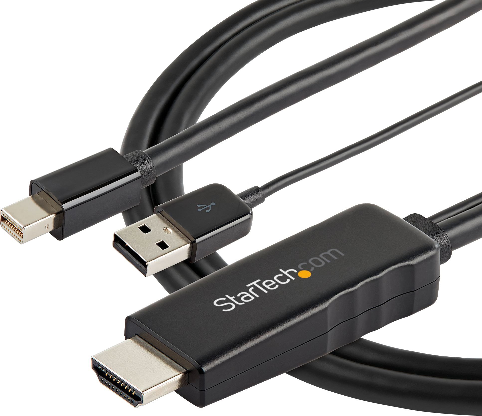 StarTech STARTECH.COM Cablu HDMI la Mini DisplayPort de 2 m - 4K 30 - Stromversorgung ber USB - Mac și Windows - Adaptor Aktiver