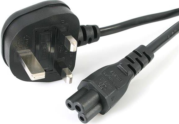 StarTech UK BS 1363 - IEC 60320 C5 cablu de alimentare cu 3 pini, 1 m (PXTNB3SUK1M)