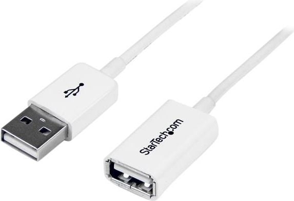 StarTech USB-A - Cablu USB-A USB 3 m alb (USBEXTPAA3MW)