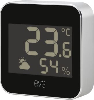 Statii meteorologice - Stația meteo  Eve Weather - monitor de temperatură și umiditate,neagra