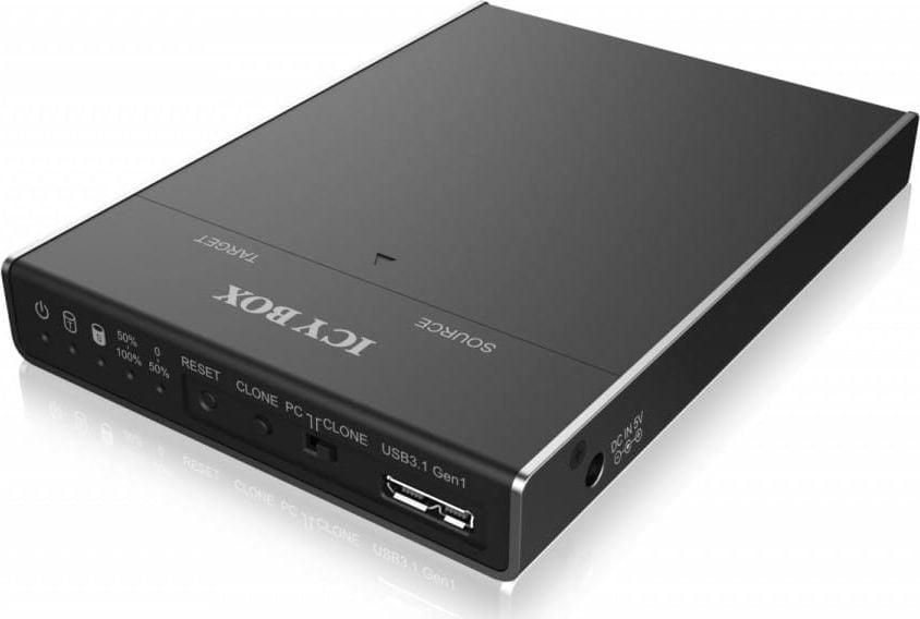 Statie clonare si Docking pentru SSD tip M.2 SATA, dimensiuni 30/42/60/80 mm, USB 3.0,IB-2812CL-U3