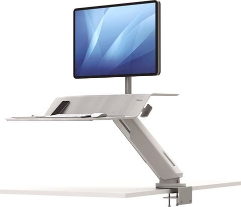 Stație de lucru Fellowes Sit-stand 737,95x547,40/115x610 Fellowes Sit-Stand Lotus RT 8081701 alb