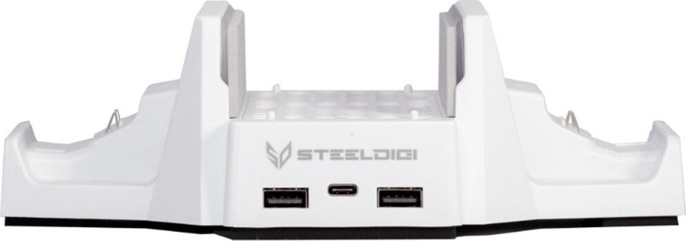 Statie multifunctionala pentru consola Xbox, SteelDigi, Alb