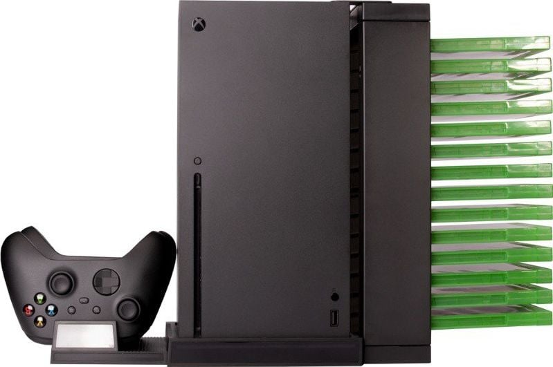 Statie multifunctionala, SteelDigi, Xbox Series X, Negru