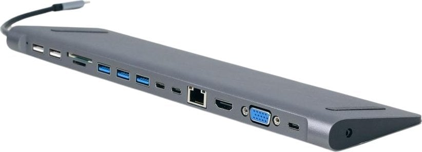Stație/Replicator Cablexpert USB-C (A-CM-COMBO9-01)