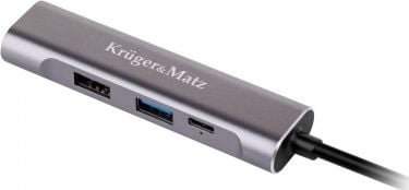 Stație/replicator Kruger&Matz USB-C (LEC-KM0400)