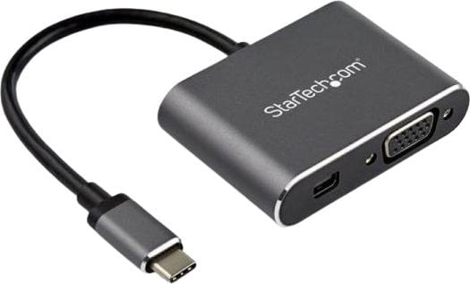 Stație/Replicator StarTech USB-C (CDP2MDPVGA)