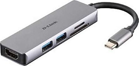 Stație/Replicator USB-C 5 în 1 D-Link (DUB-M530)