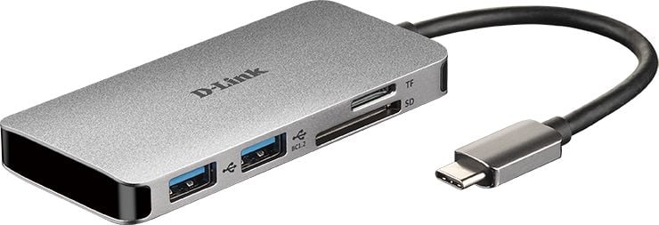 Stație/Replicator USB-C 6 în 1 D-Link (DUB-M610)