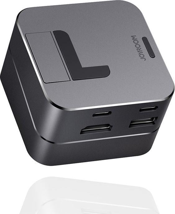 Stație/Replicator USB-C Joyroom (S-H121 gri)