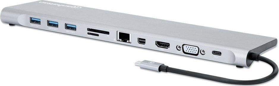 Stație/Replicator USB-C Manhattan 11 în 1 (130578)