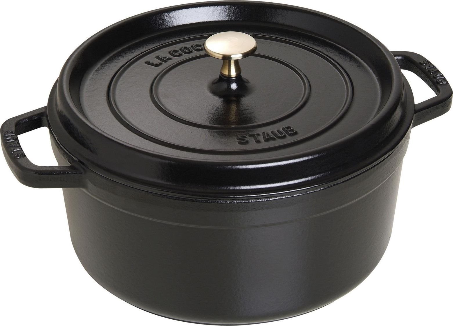 STAUB Oală STAUB fontă rotundă 5,2 l negru universal