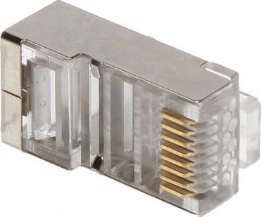 ștecher modular ecranat RJ45/C6-SHIELD*P100