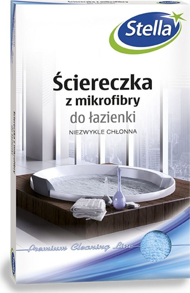 Stella Laveta microfibra STELLA, pentru baie, 1 bucata, mix