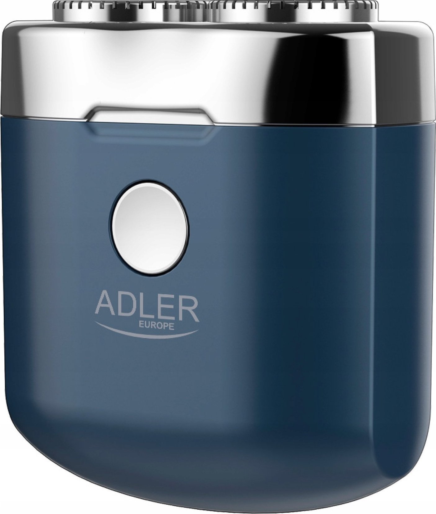 Aparate de ras electrice - Stergator mini Adler AD 2937, 250 mAh, USB C, Pentru calatorie, Wireless, Albastru/Inox