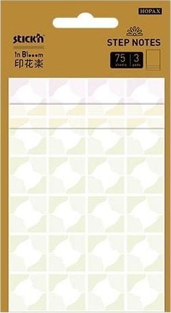 Stickn Notes Magic Pads 4 pași. 4x25 coli Bloom Ovals (326653)