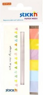 Stickn Index de marcaje. amestec de hârtie 6 culori neon Candy (242351)