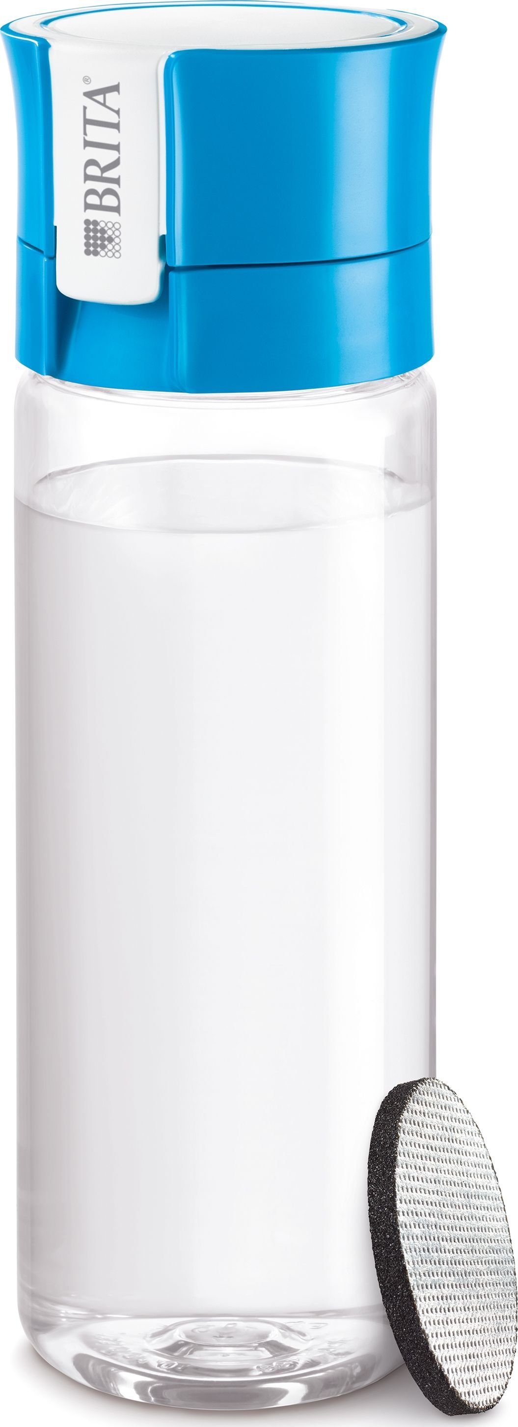 Sticla Brita pentru filtrarea apei , model Fill&amp;Go Vital albastra, 600 ml