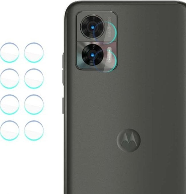 Sticlă hibridă 3MK pentru obiectivul camerei 3MK Protejează obiectivul Motorola Edge 30 Ultra [PACHET DE 4]