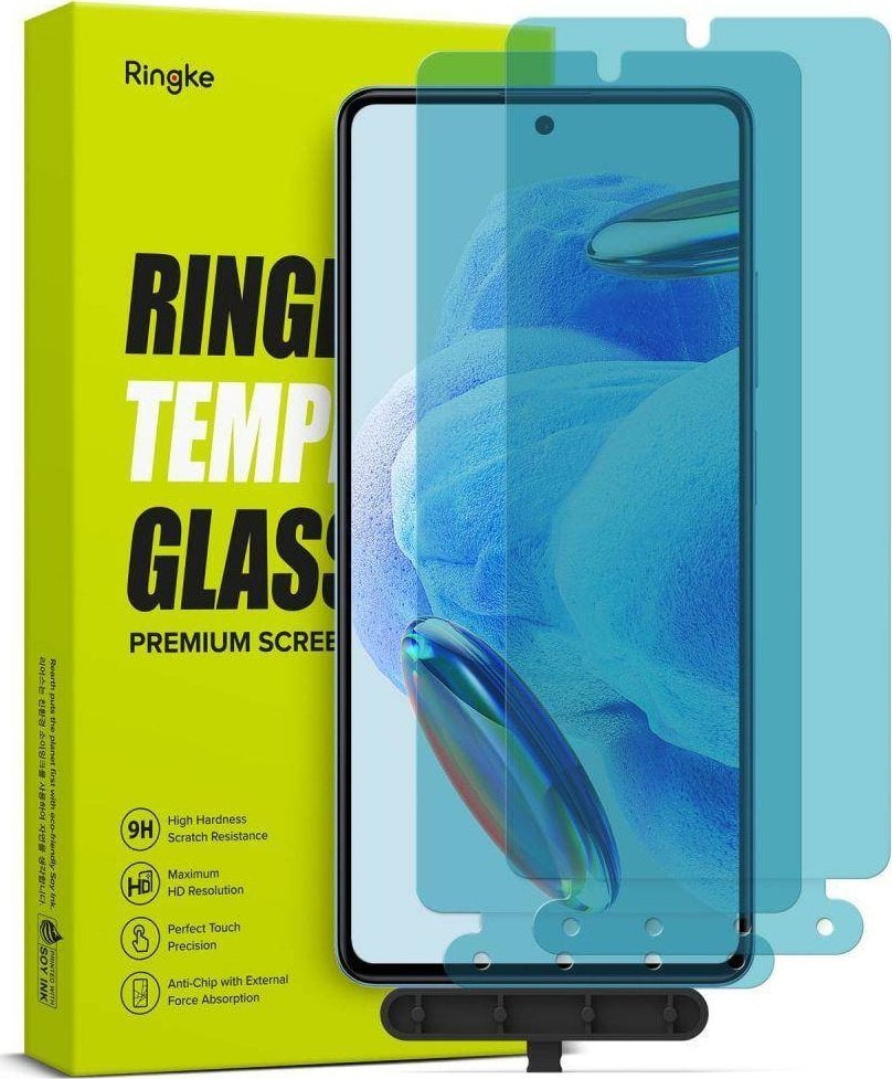 Sticla securizata Ringke pentru Xiaomi Redmi Note 12 Pro 5G/12 Pro+ 5G/POCO X5 Pro 5G, 2 buc (RGK1807)