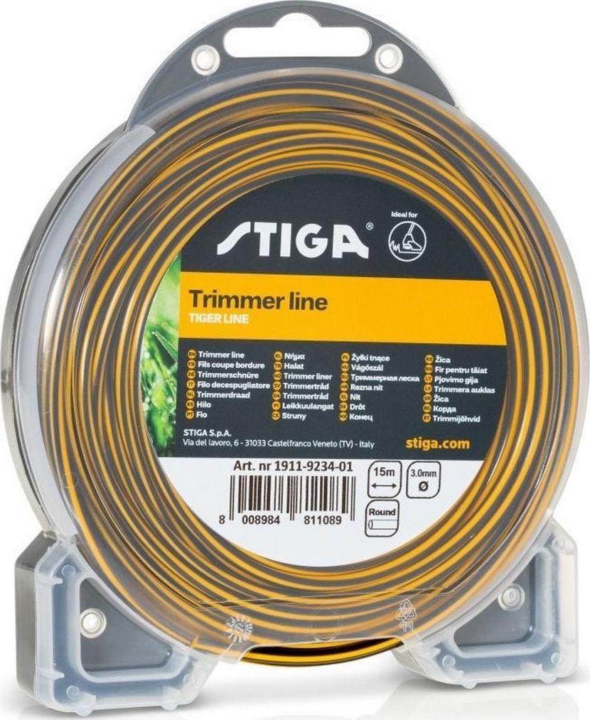 Stiga Linie de taiere 3,0 mm / 15 m ROUND TIGER LINE STIGA