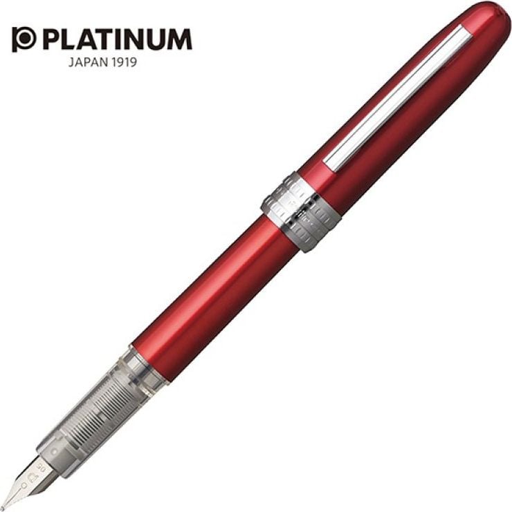 Stilofon Platinum Plaisir Red, F, roșu