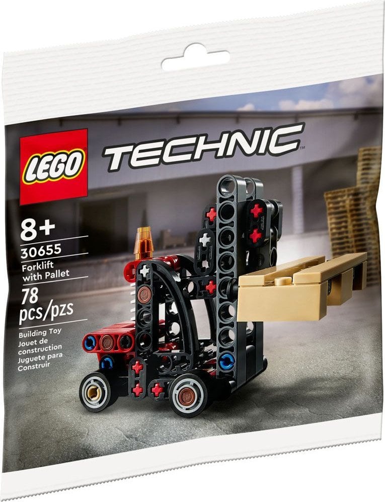 Stivuitor pentru paleți LEGO Technic (30655)