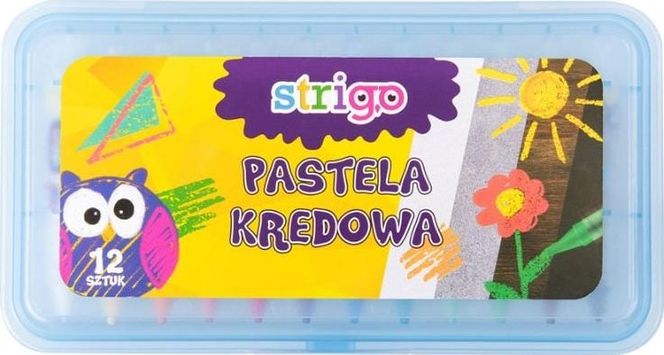 Creta Pastel Strigo 12 Culori