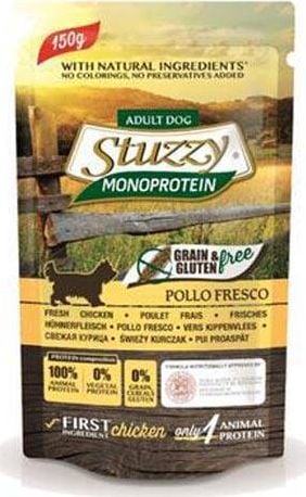 Stuzzy Stuzzy Monoprotein - hrana umeda pentru caini adulti, pui, 150 g universal