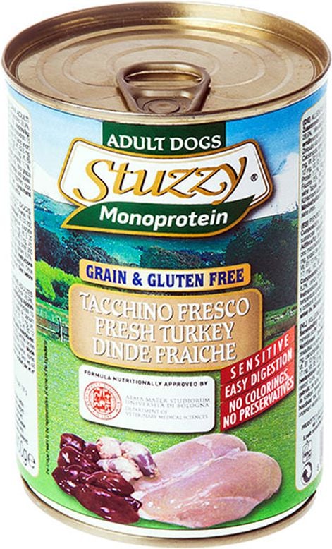 Stuzzy Monoprotein IndykPuszka 400g