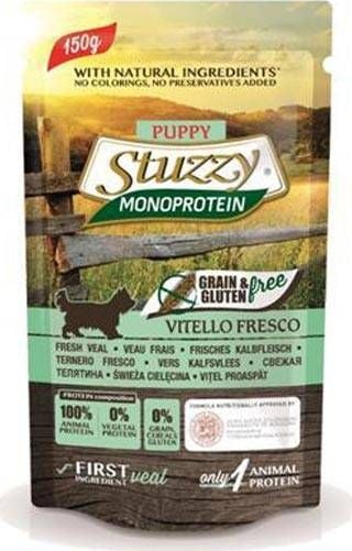 Stuzzy Stuzzy Monoprotein - hrana umeda pentru catei, carne de vitel, 150 g universal