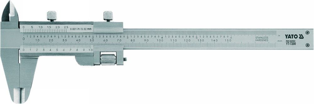 Subler inox 150mm, 0.02mm YT-7200