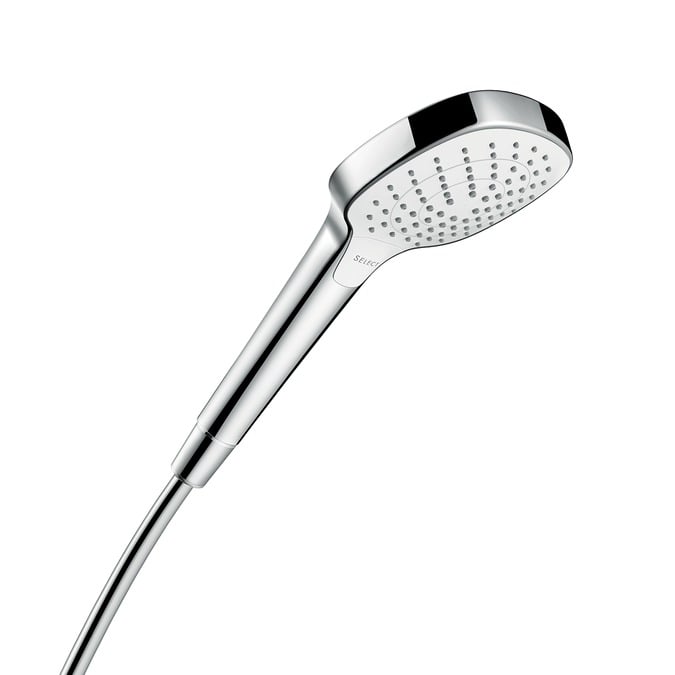 Para de dus Hansgrohe Croma Select E Vario alb-crom