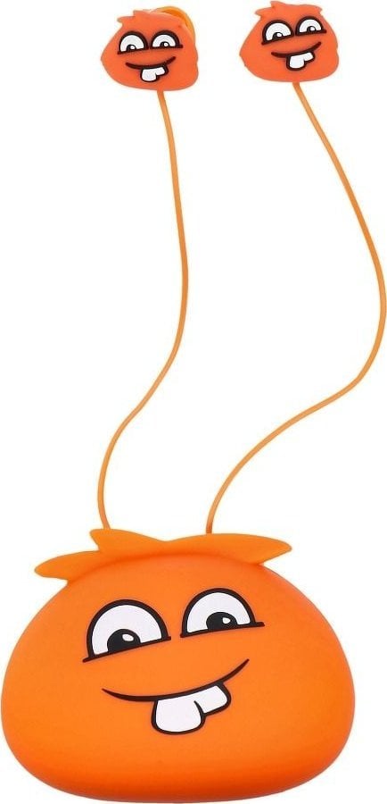 Casti bluetooth telefoane - Căști Techonic Căști / căști JELLIE MONSTER Orange YLFS-01 portocaliu