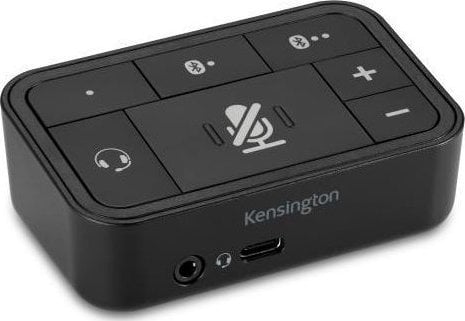 Kensington Comutator Kensington universal pentru căști audio 3-în-1 Pro (Bluetooth, USB, conexiune de 3,5 mm)