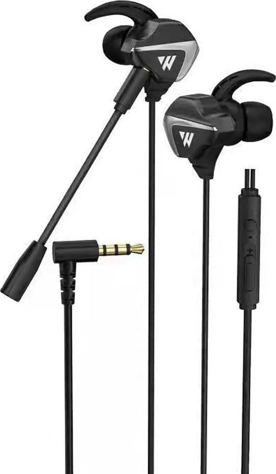 Partner Tele.com Căști intra-auriculare pentru jocuri Sunet stereo 3D cu microfon detașabil Wintory M31 Black