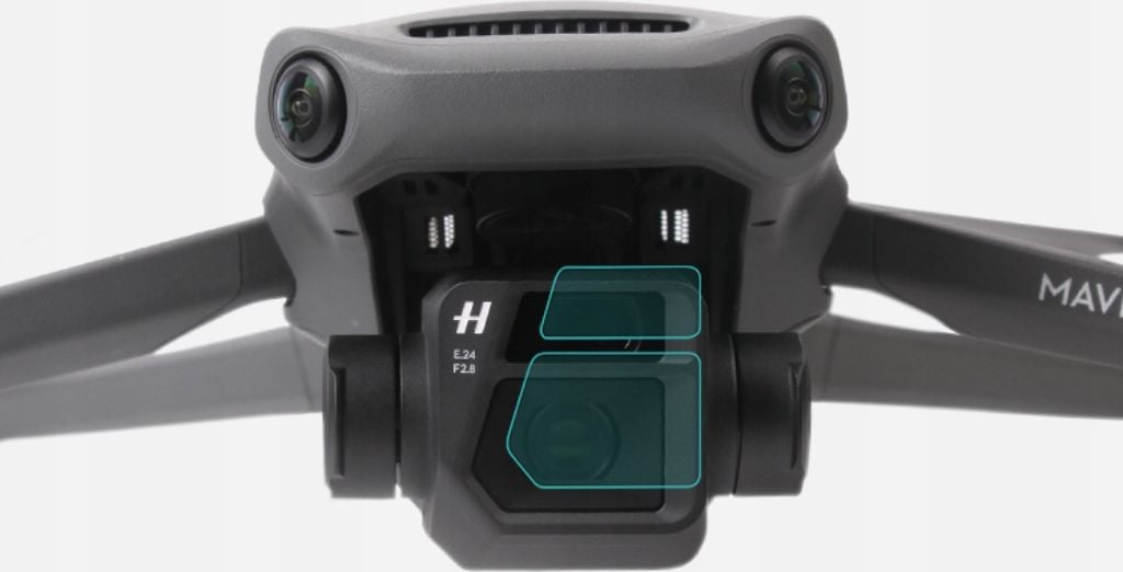 Accesorii drone - SunnyLife 2 bucăți capace de lentile de sticlă pentru dronă Dji Mavic 3 / M3-bhm121-1