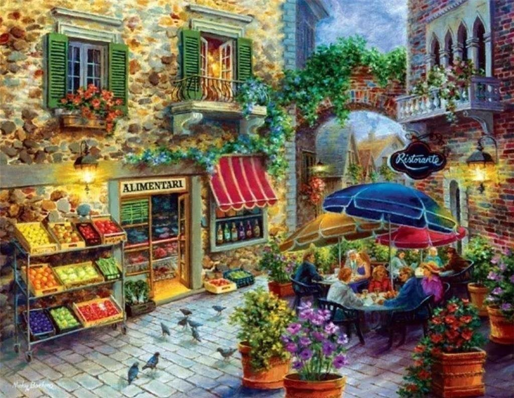 Întâlnirea de după-amiază SunsOut Puzzle 1000, Nicky Boehme