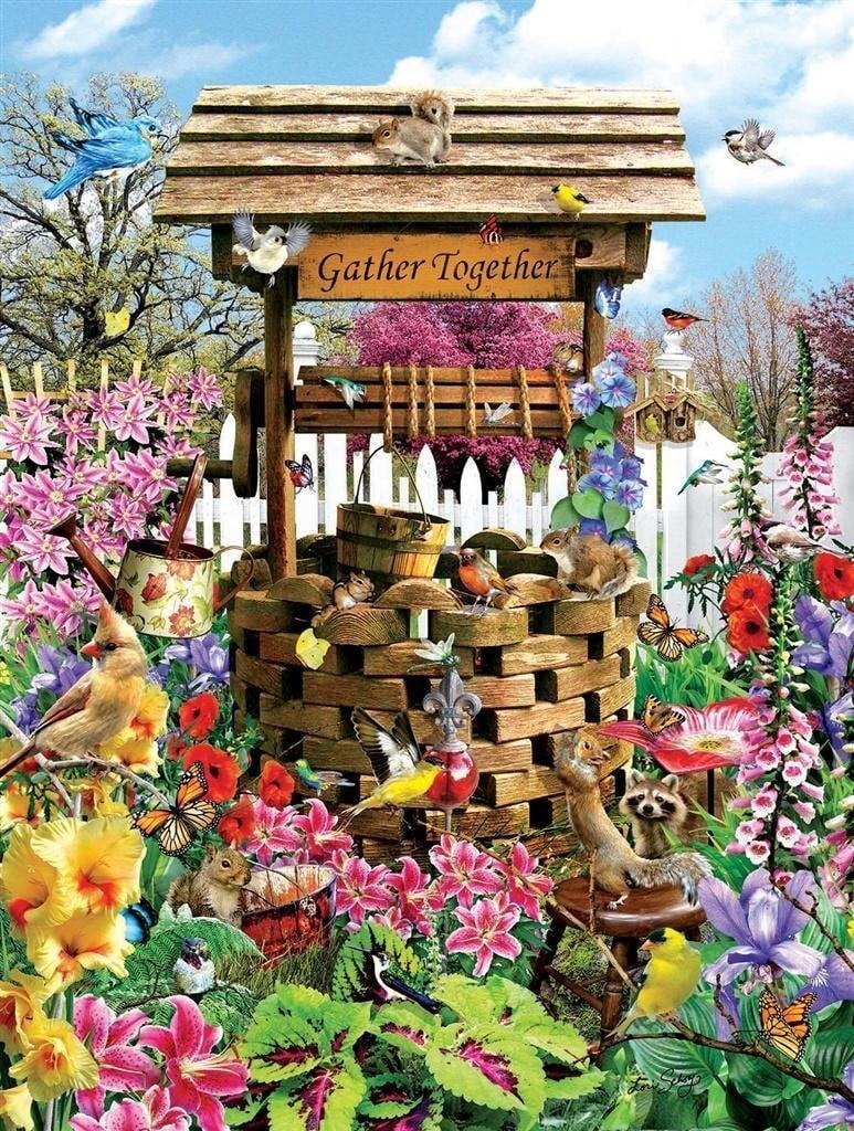 SunsOut Puzzle 1000 Wishing Well