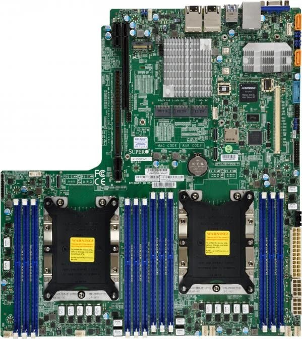 Placi de baza server - SuperMicro Płyta serwerowa Supermicro MBD-X11DDW-NT-B (LGA 3647; 12x DDR4 LRDIMM; WIO)
