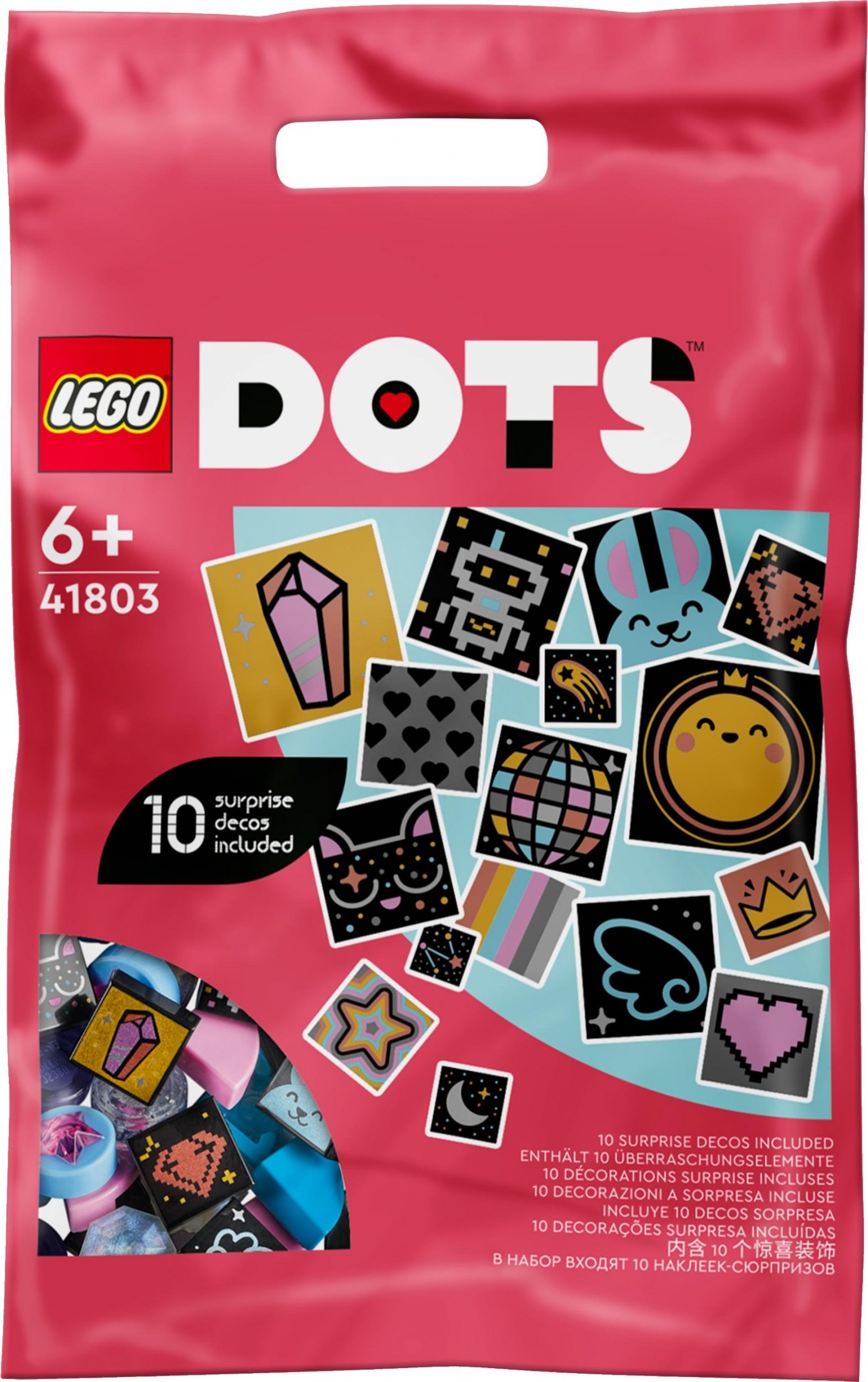 Suplimente LEGO Dots DOTS - Seria 8 Sclipici (41803)