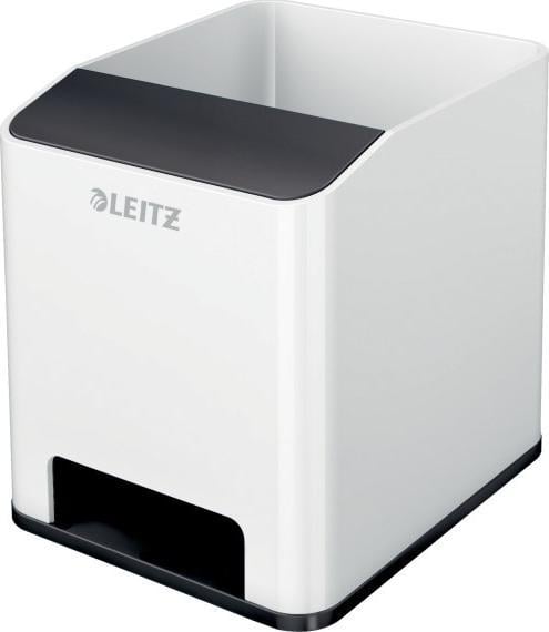 Suport instrumente de scris Leitz WOW cu amplificare sunet, culori duale, negru