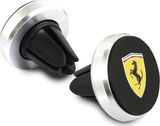 Suport Magnetic Auto, Pentru Grila de Ventilatie, Ferrari Scuderia FESCBOK, Negru