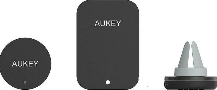 Suport si docking telefoane - Suport magnetic pentru telefon Aukey HD-C5, negru